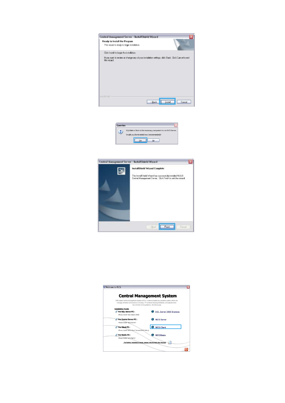 Cms client, To install cms client (include matrix) | LevelOne FCS-9900 User Manual | Page 14 / 98