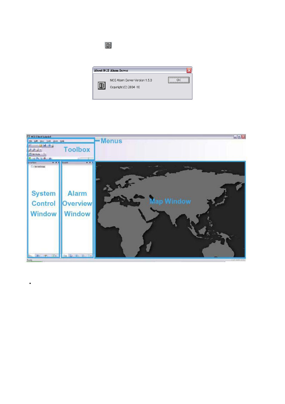Cms client window introduction | LevelOne FCS-9900 User Manual | Page 23 / 98