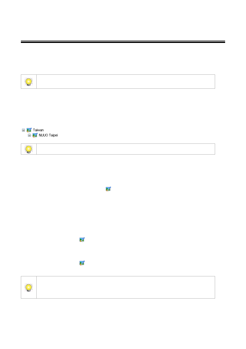 Maps, Map hierarchy, Adding/editing/removing maps | To add a child map to a parent map, To edit map settings, To remove a map, Ge 32 | LevelOne FCS-9900 User Manual | Page 32 / 98