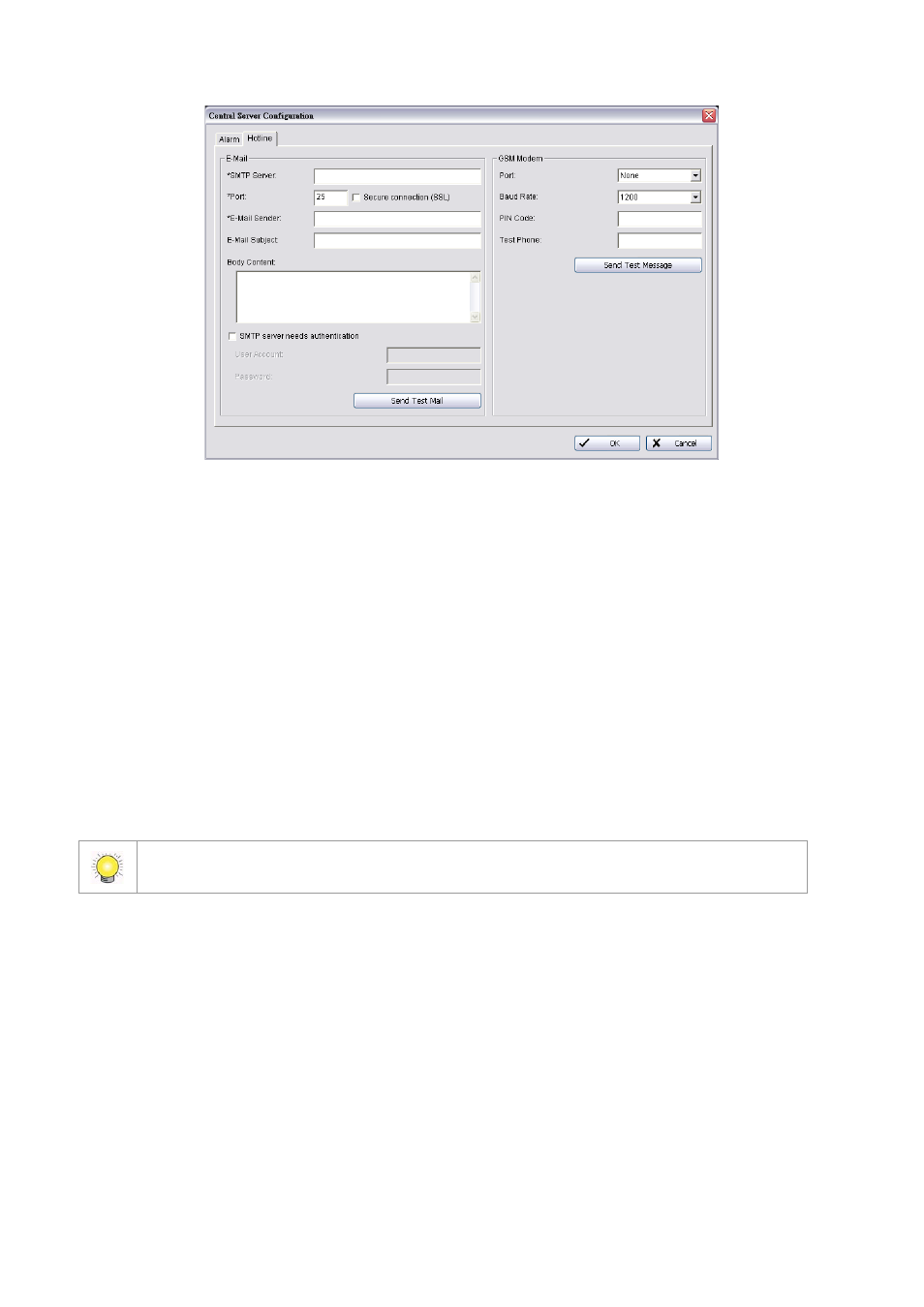 To configure system auto notification via email, To configure system auto notification via sms | LevelOne FCS-9900 User Manual | Page 46 / 98