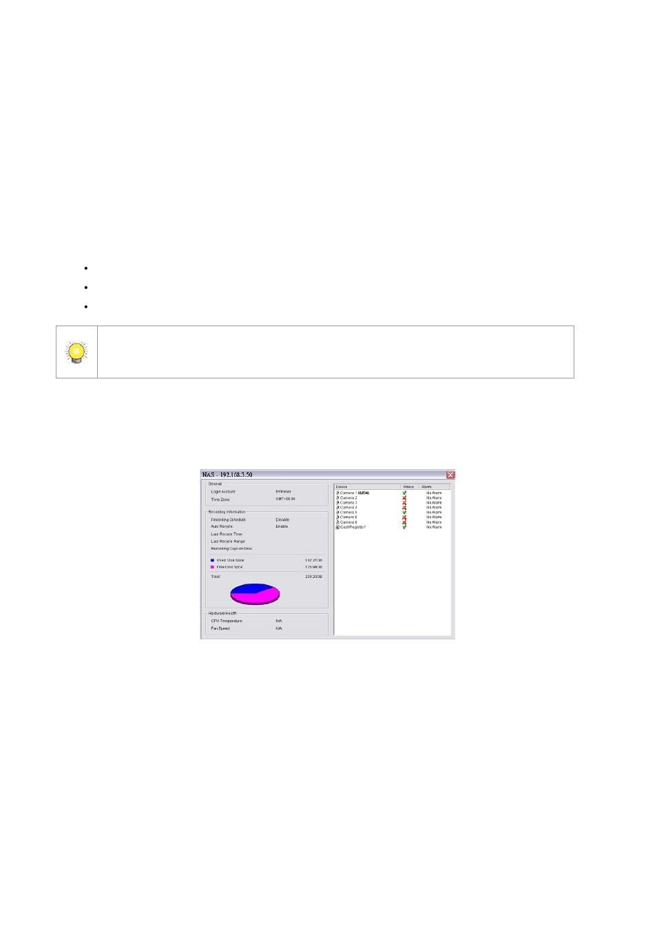 Common functions, To view the latest open alarm for a device, To query alarms for a device | To show information about the server | LevelOne FCS-9900 User Manual | Page 80 / 98