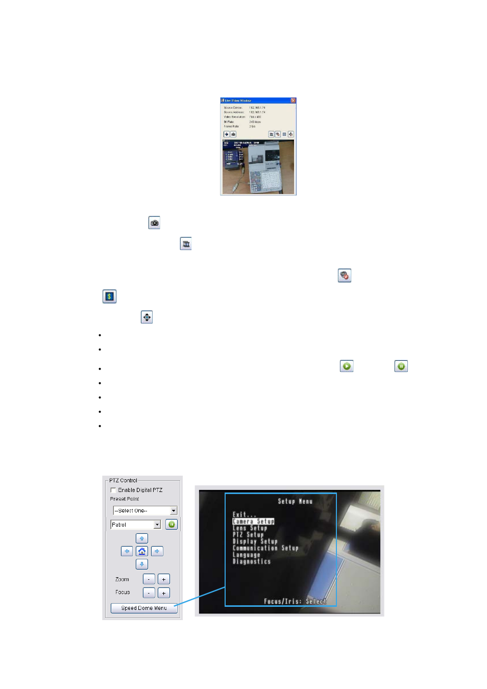 To open a live video window | LevelOne FCS-9900 User Manual | Page 85 / 98