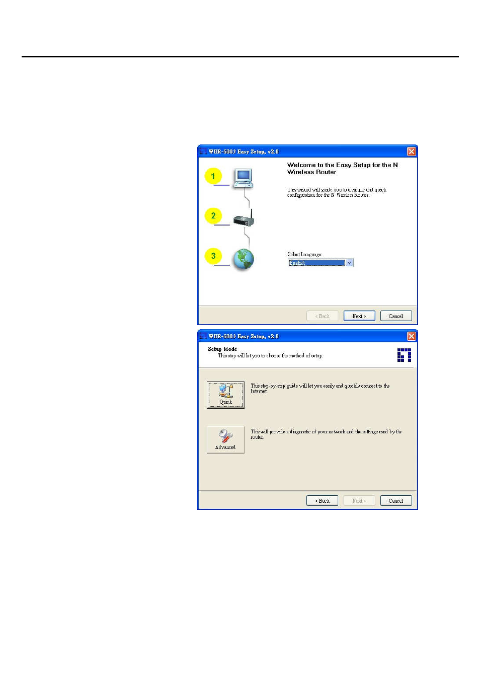 Getting start, Setup your cd easy setup | LevelOne WBR-6003 User Manual | Page 11 / 80