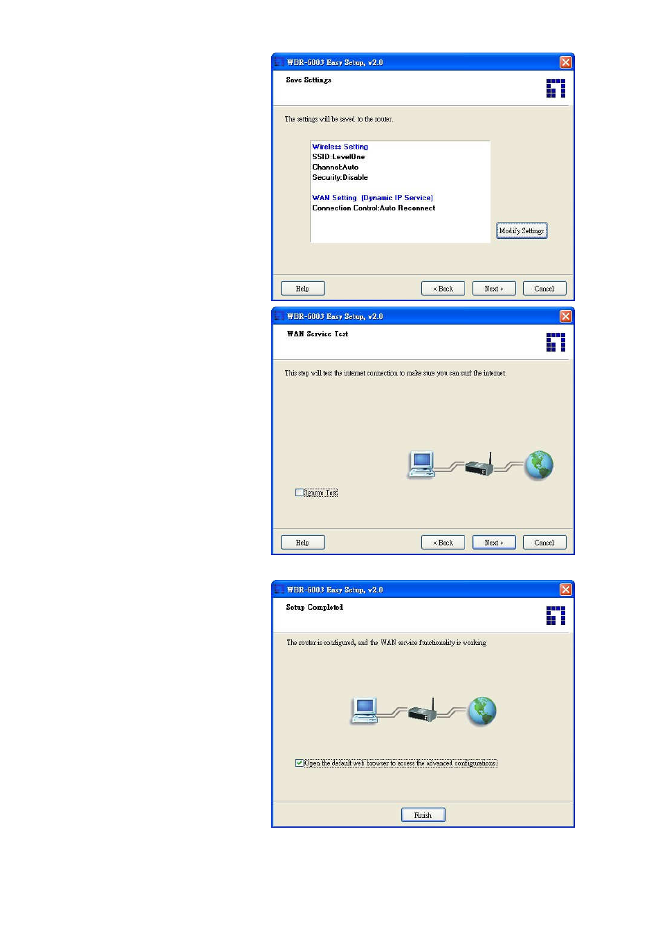 LevelOne WBR-6003 User Manual | Page 14 / 80