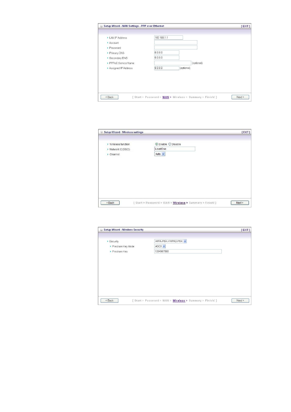 LevelOne WBR-6003 User Manual | Page 18 / 80