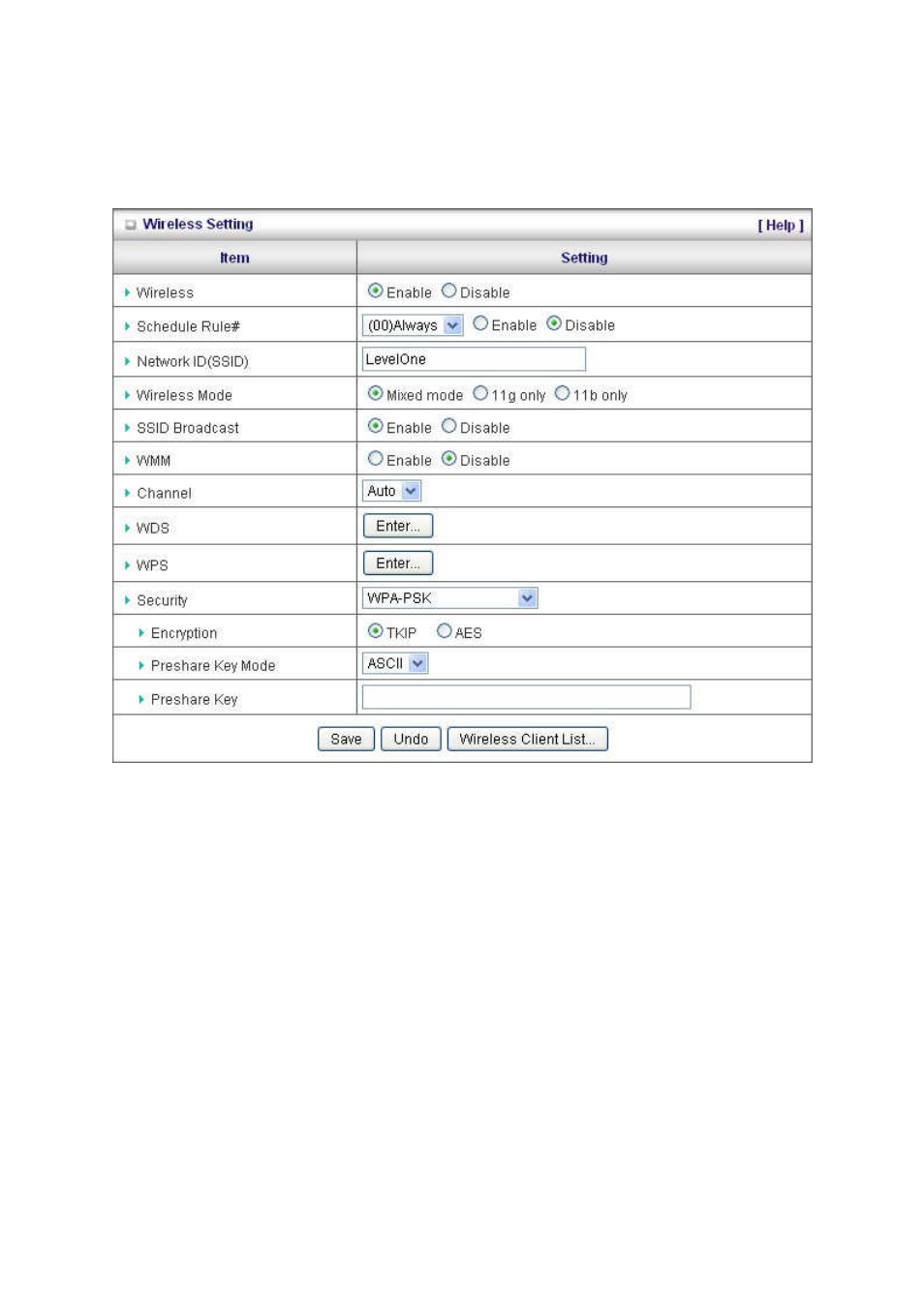 LevelOne WBR-6003 User Manual | Page 38 / 80