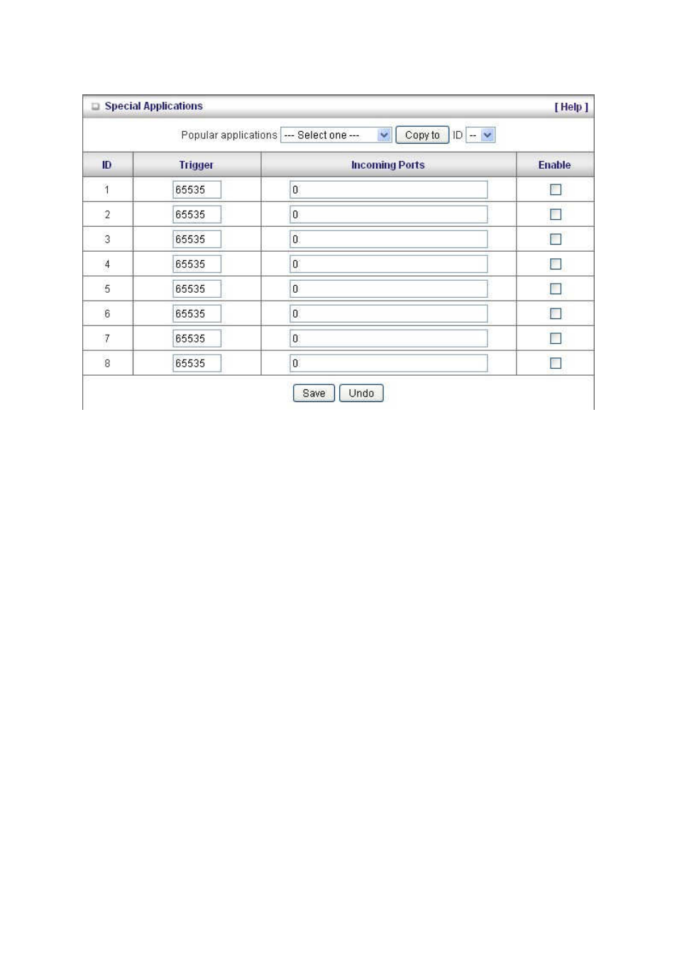 Special ap | LevelOne WBR-6003 User Manual | Page 44 / 80