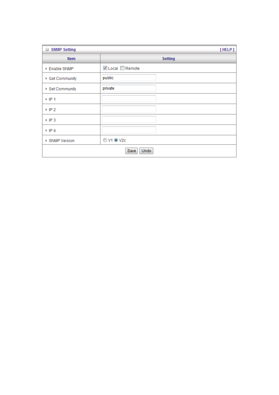 5 snmp | LevelOne WBR-6012 User Manual | Page 66 / 79
