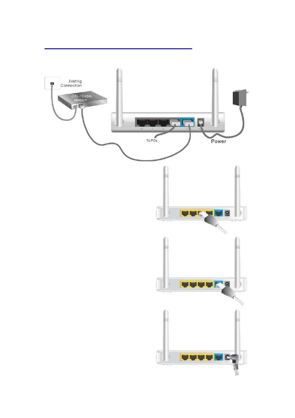 6 procedure for hardware installation | LevelOne WBR-6012 User Manual | Page 9 / 79