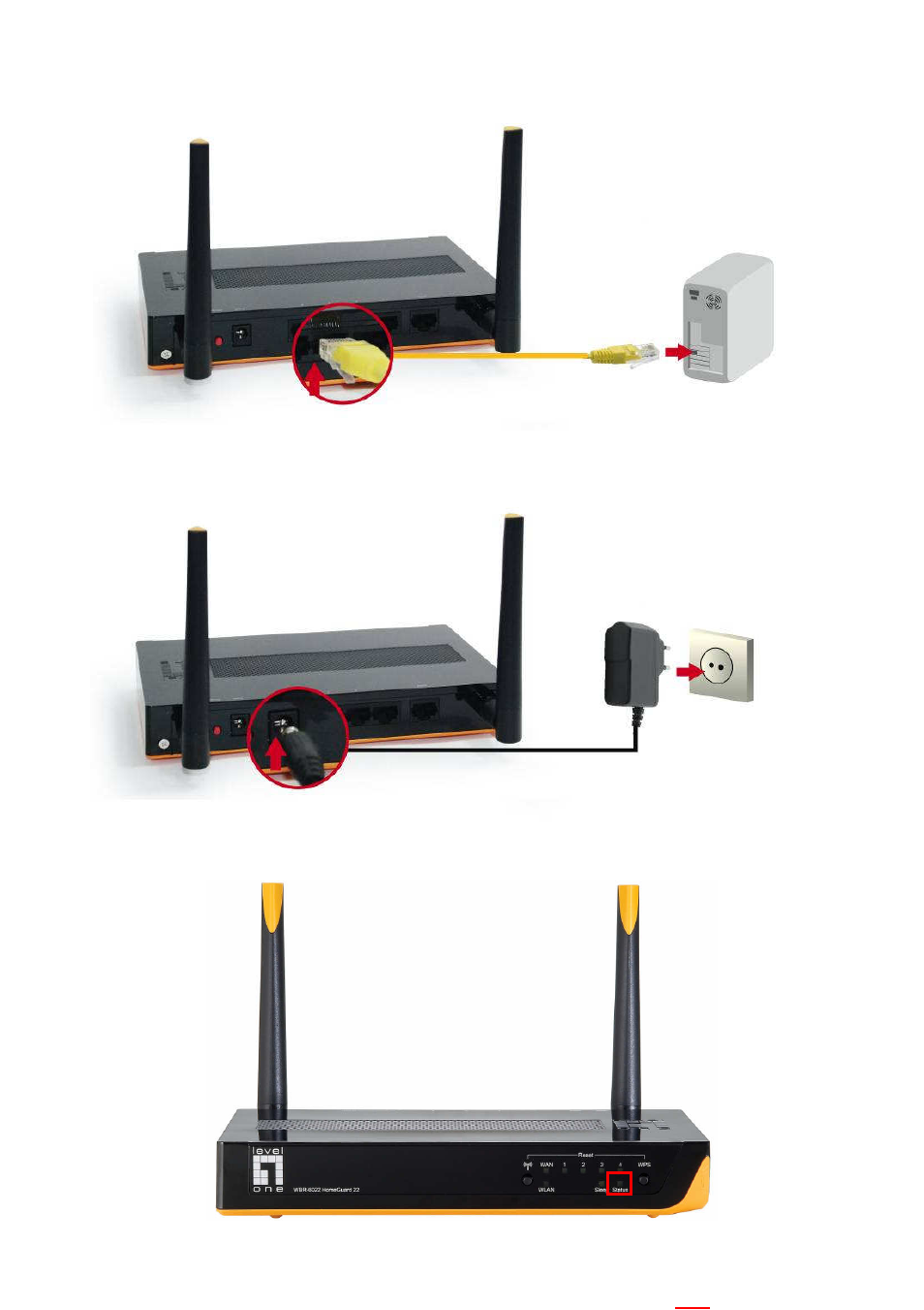 LevelOne WBR-6022 User Manual | Page 12 / 99