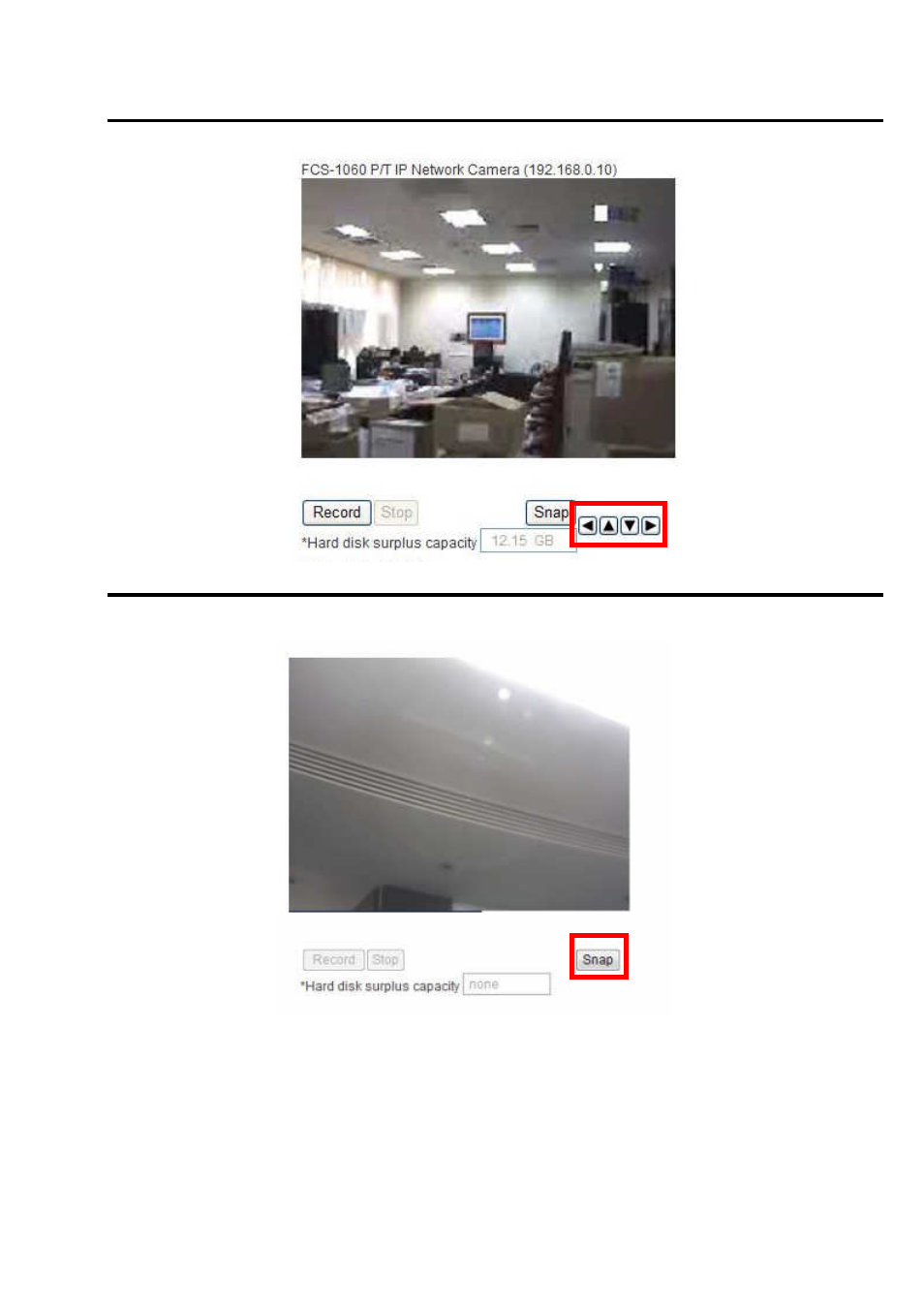 C. view ptz ip camera, D. snap the screen shot | LevelOne WBR-6022 User Manual | Page 38 / 99