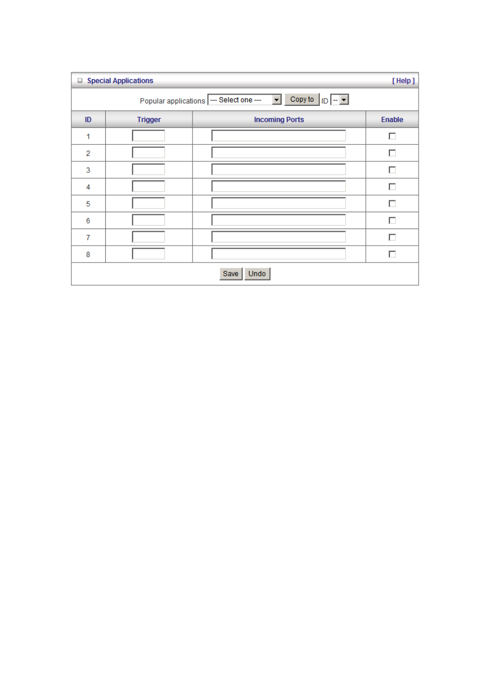 Special ap | LevelOne WBR-6022 User Manual | Page 65 / 99