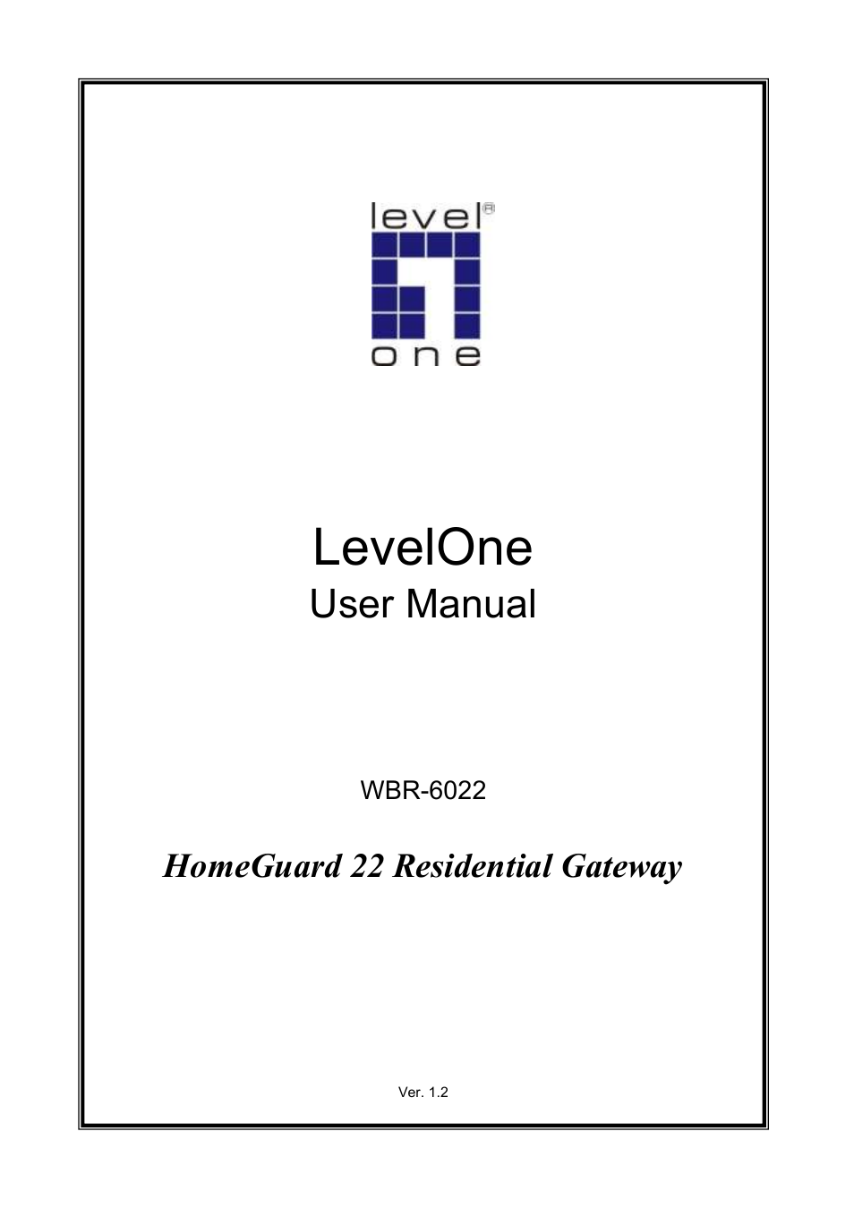 LevelOne WBR-6022 User Manual | 89 pages