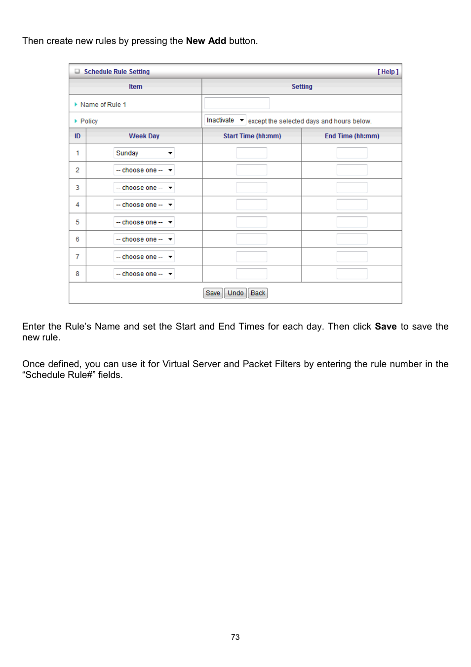 LevelOne WBR-6022 User Manual | Page 74 / 89
