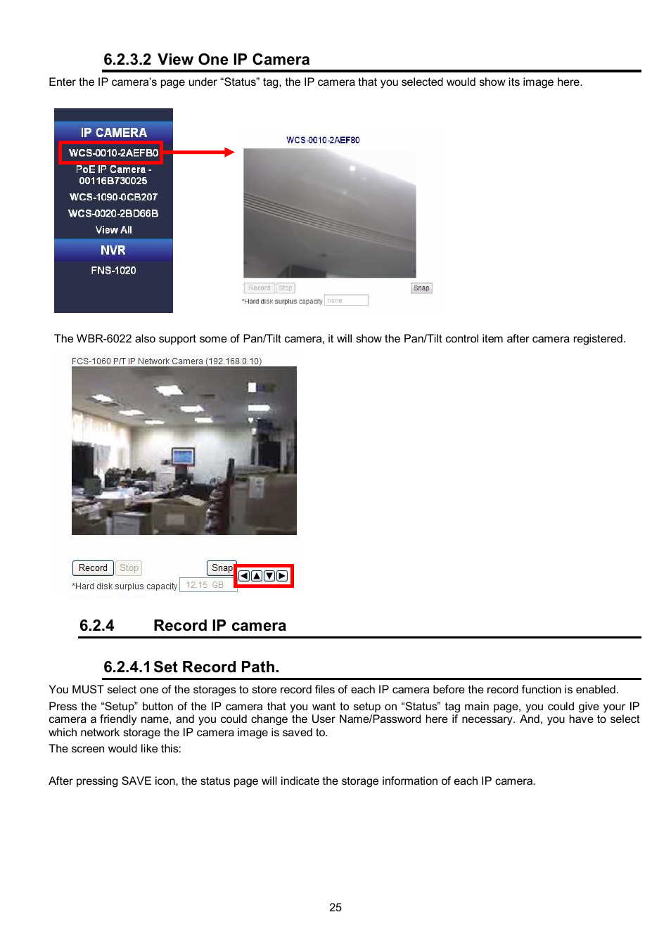 2 view one ip camera, 4 record ip camera, 1 set record path | LevelOne WBR-6022 User Manual | Page 27 / 87