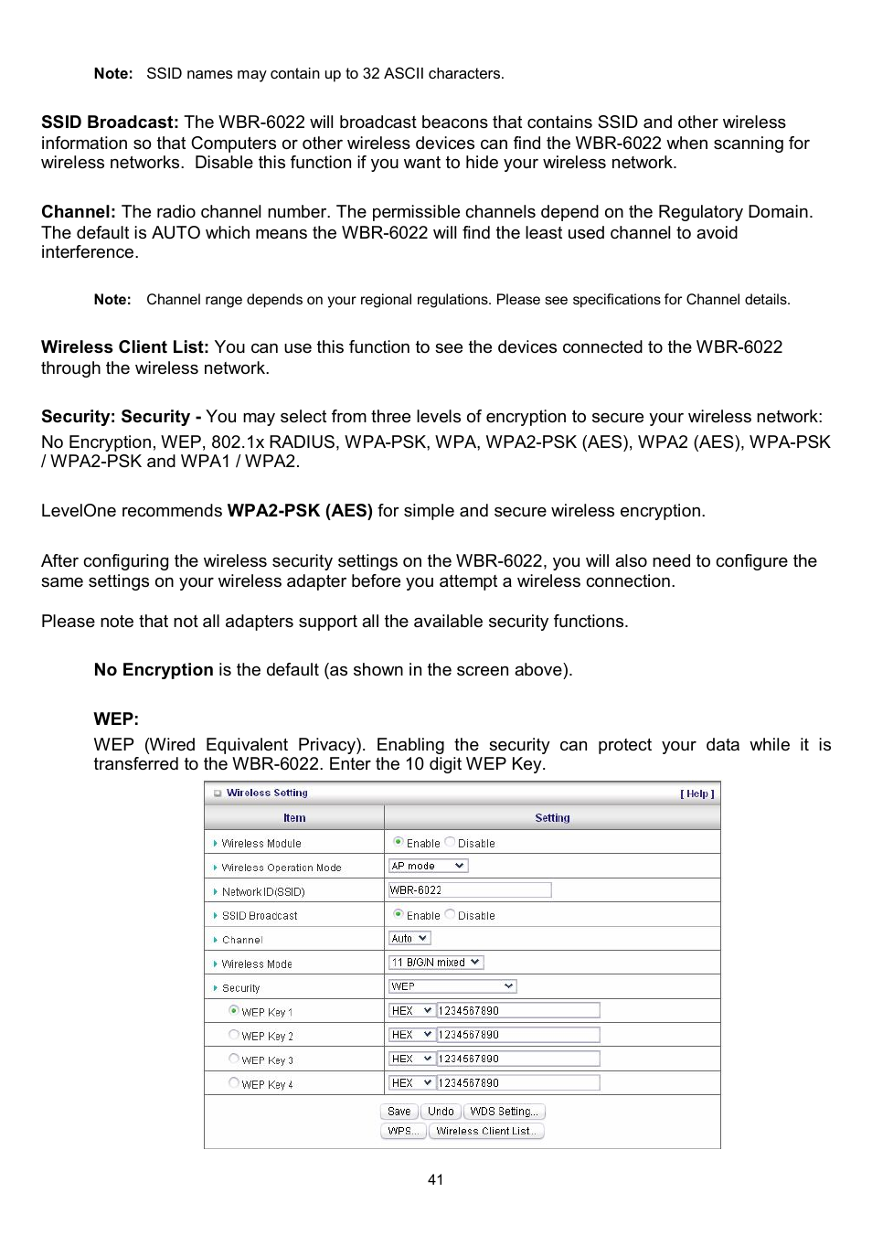 LevelOne WBR-6022 User Manual | Page 43 / 87