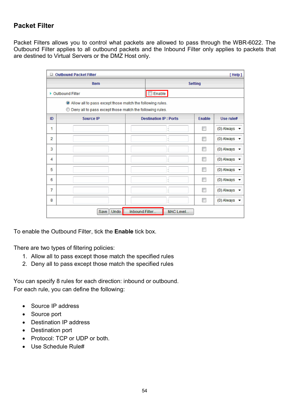 LevelOne WBR-6022 User Manual | Page 56 / 87