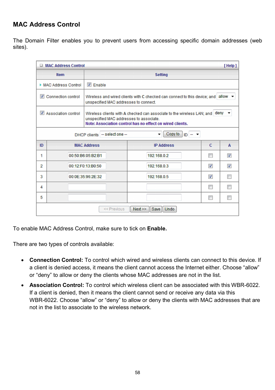 LevelOne WBR-6022 User Manual | Page 60 / 87