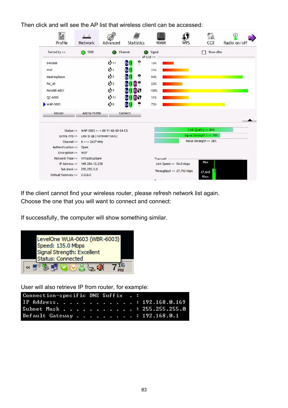 LevelOne WBR-6022 User Manual | Page 85 / 87