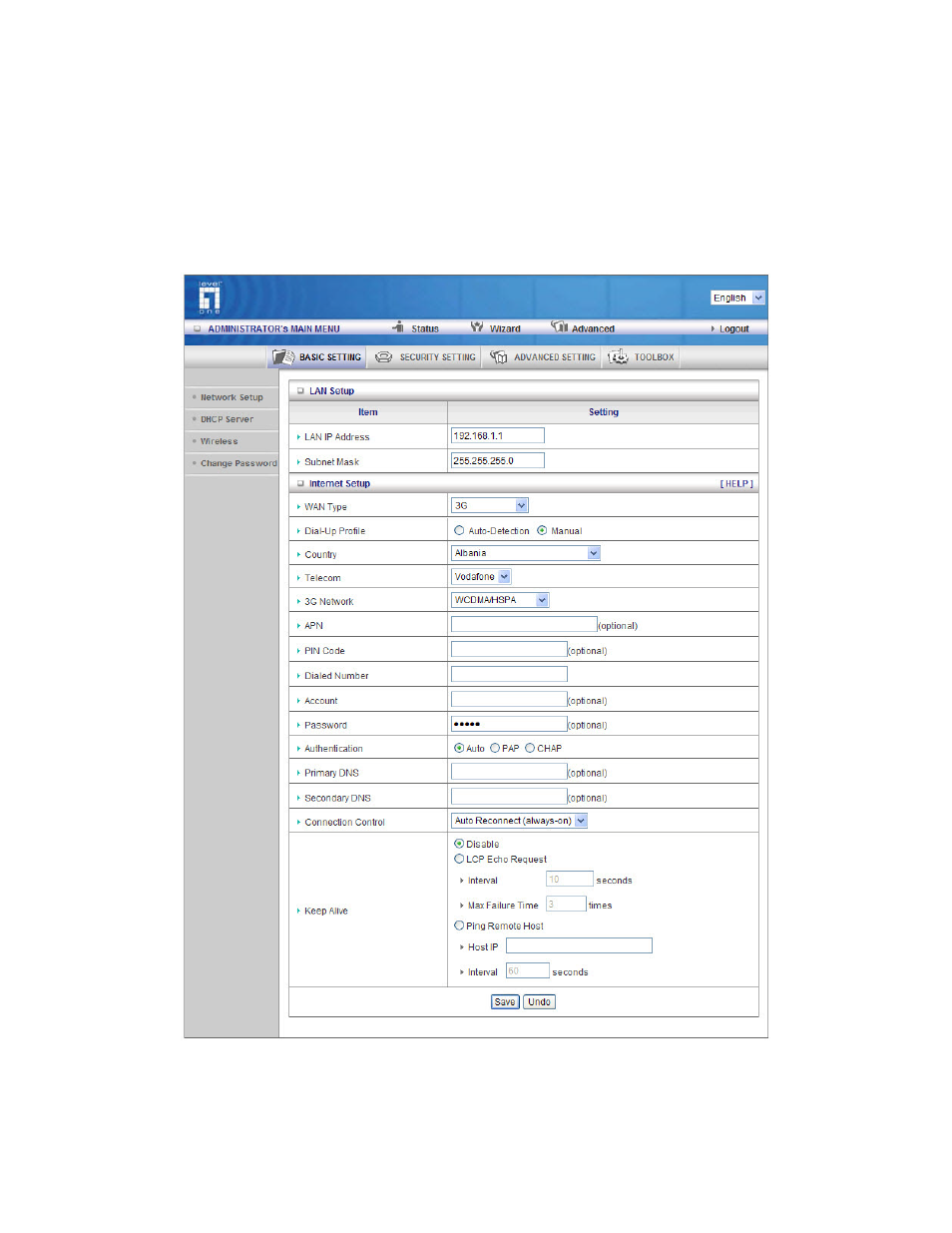 LevelOne WBR-6801 User Manual | Page 22 / 53