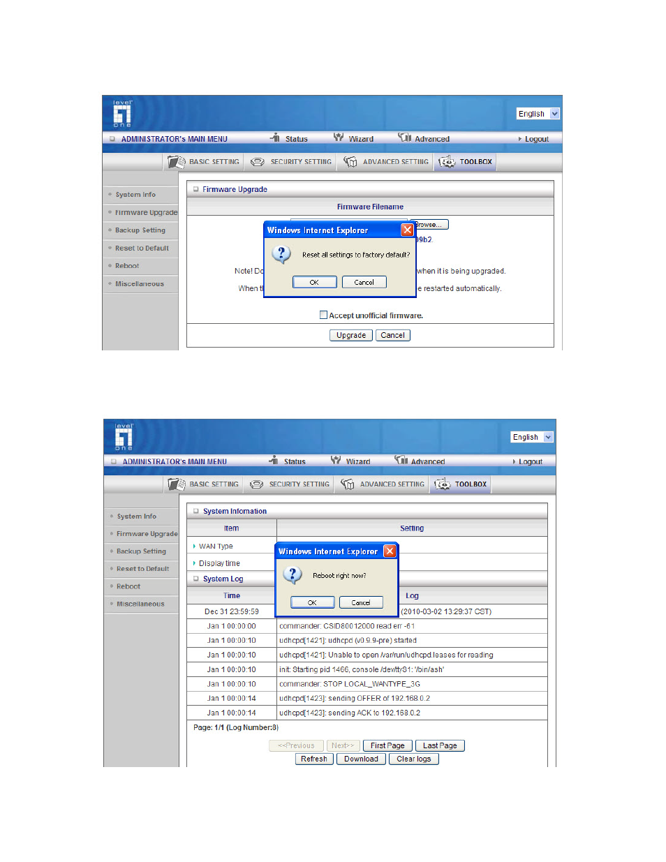 LevelOne WBR-6801 User Manual | Page 43 / 53