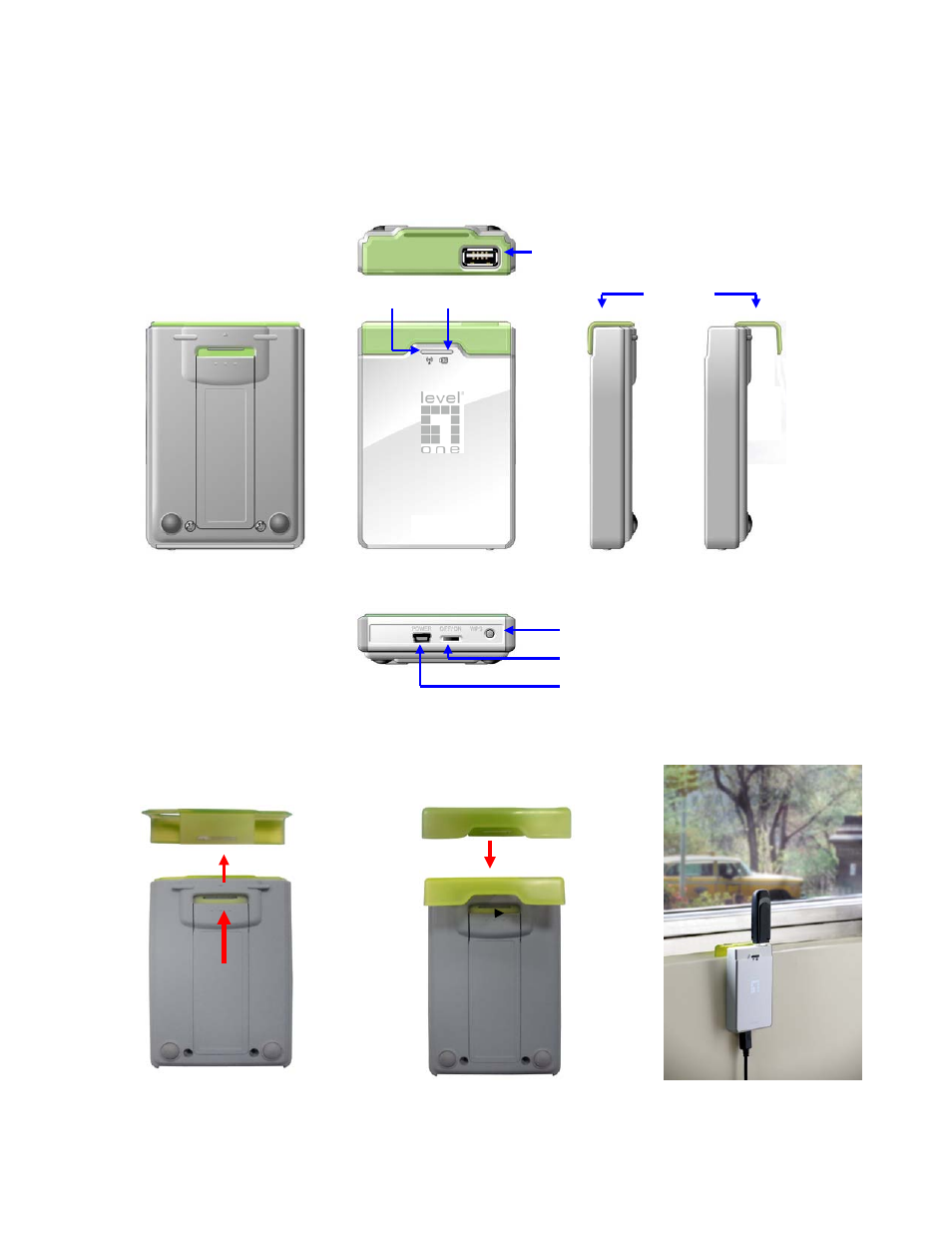 2 hardware installation, Hardware installation | LevelOne WBR-6801 User Manual | Page 6 / 53