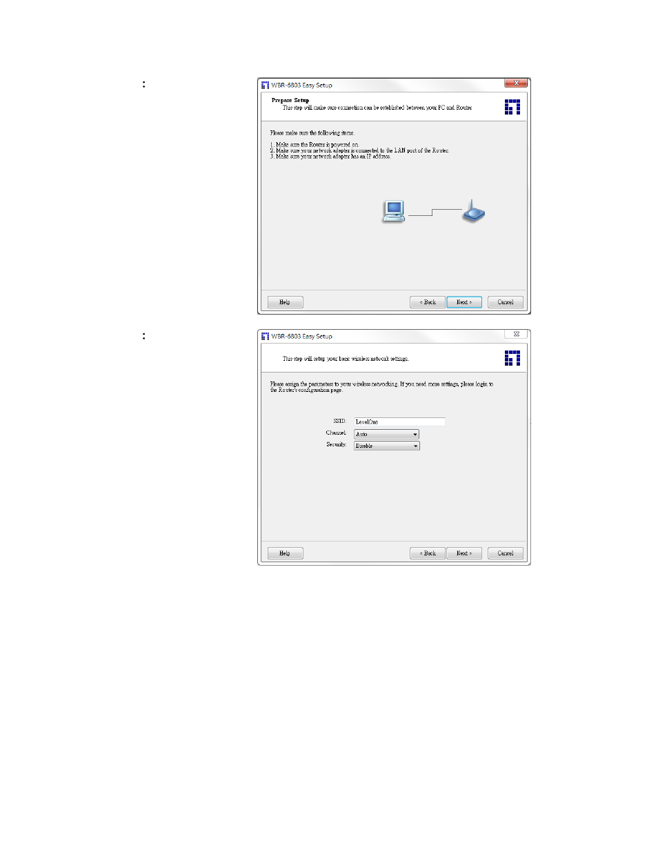 LevelOne WBR-6803 User Manual | Page 10 / 66