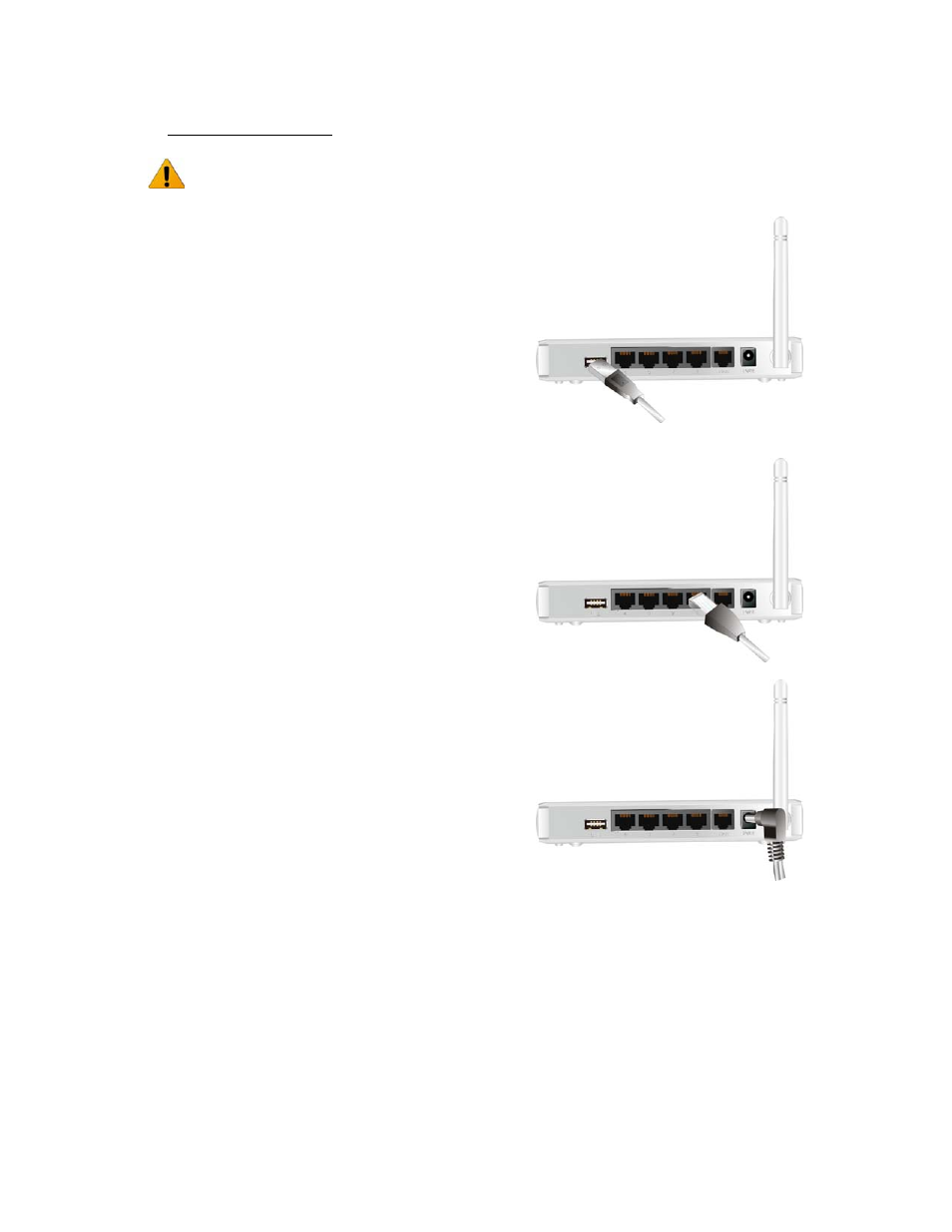 C. installation steps, Do not | LevelOne WBR-6804 User Manual | Page 7 / 70