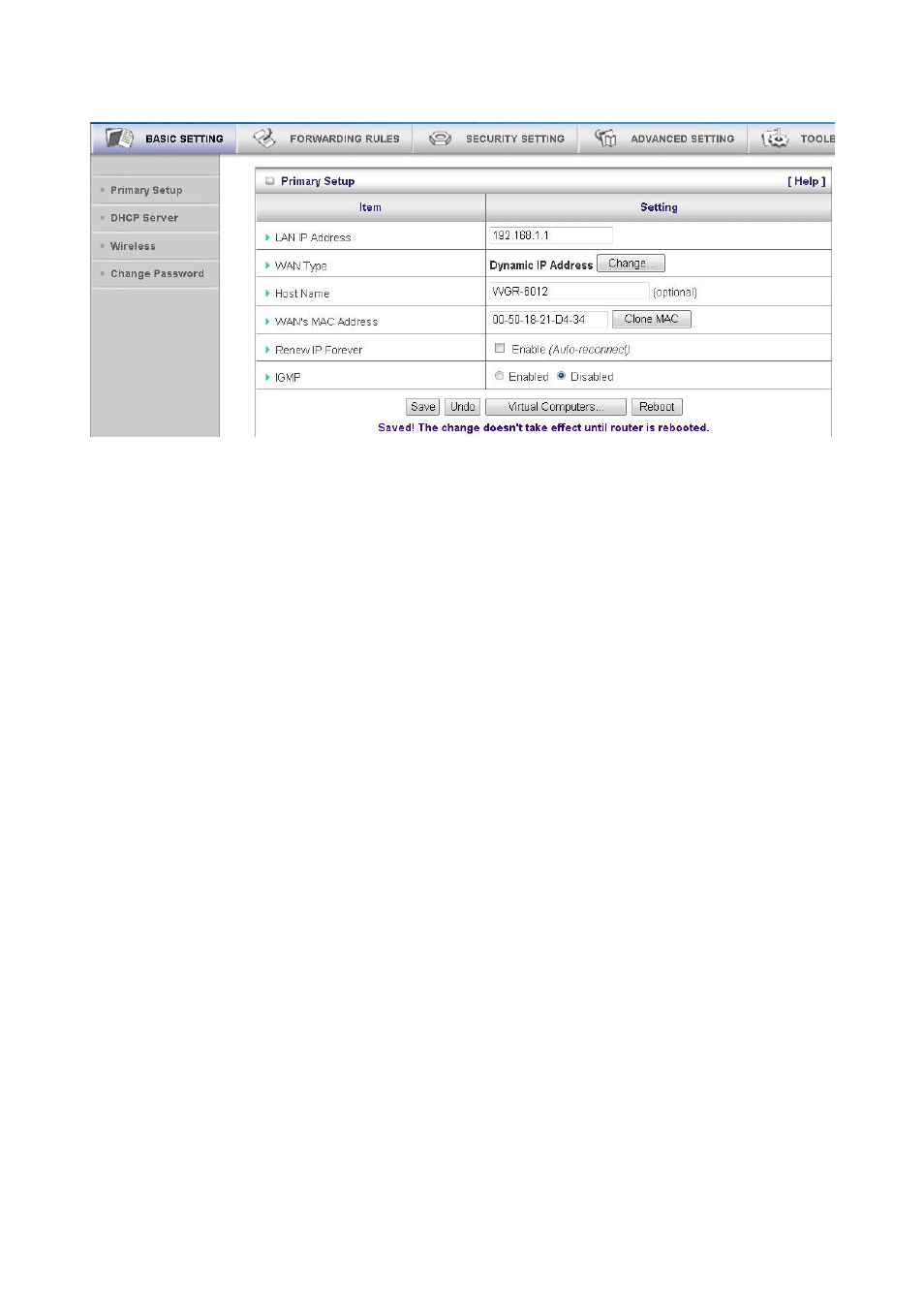 LevelOne WGR-6012 User Manual | Page 25 / 83