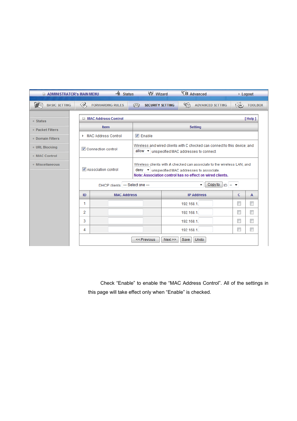 LevelOne WGR-6012 User Manual | Page 49 / 83