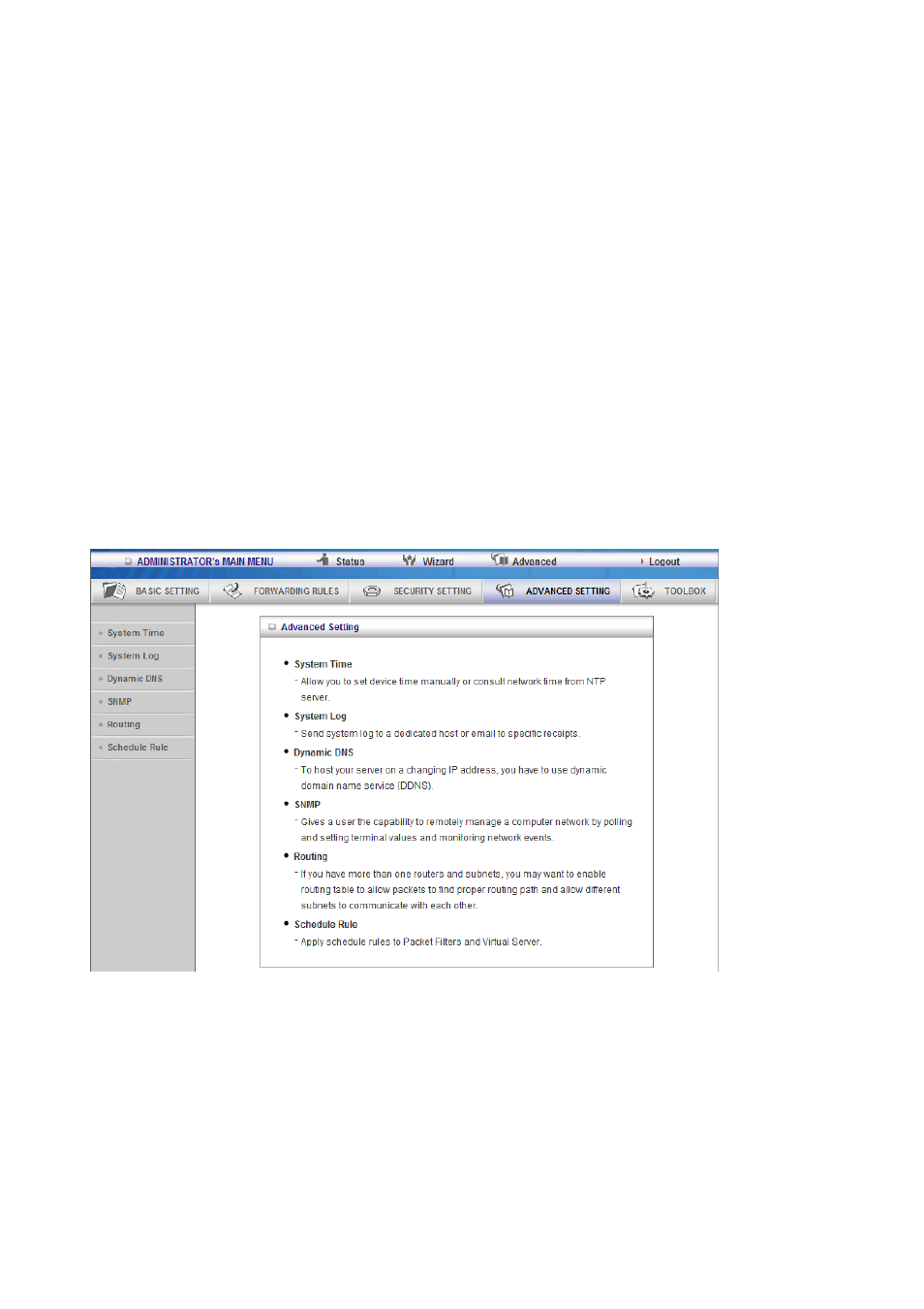 4 advanced settings | LevelOne WGR-6012 User Manual | Page 53 / 83