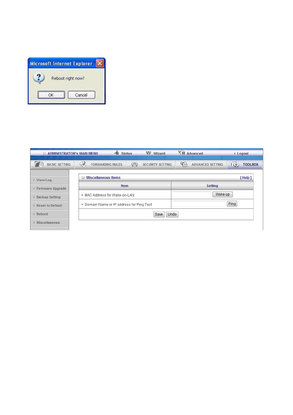 LevelOne WGR-6012 User Manual | Page 63 / 83