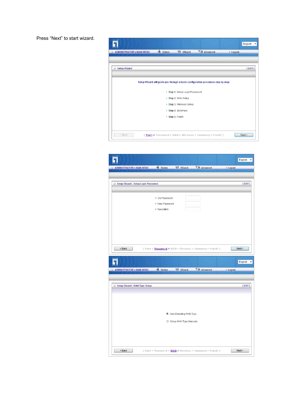 LevelOne WGR-6013 User Manual | Page 19 / 93