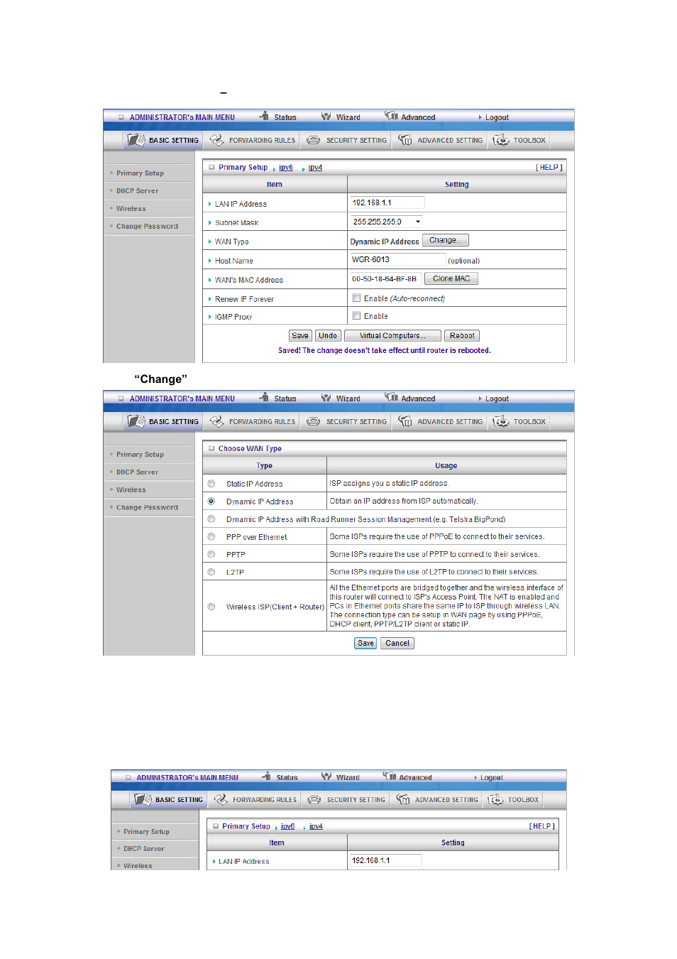 LevelOne WGR-6013 User Manual | Page 25 / 93