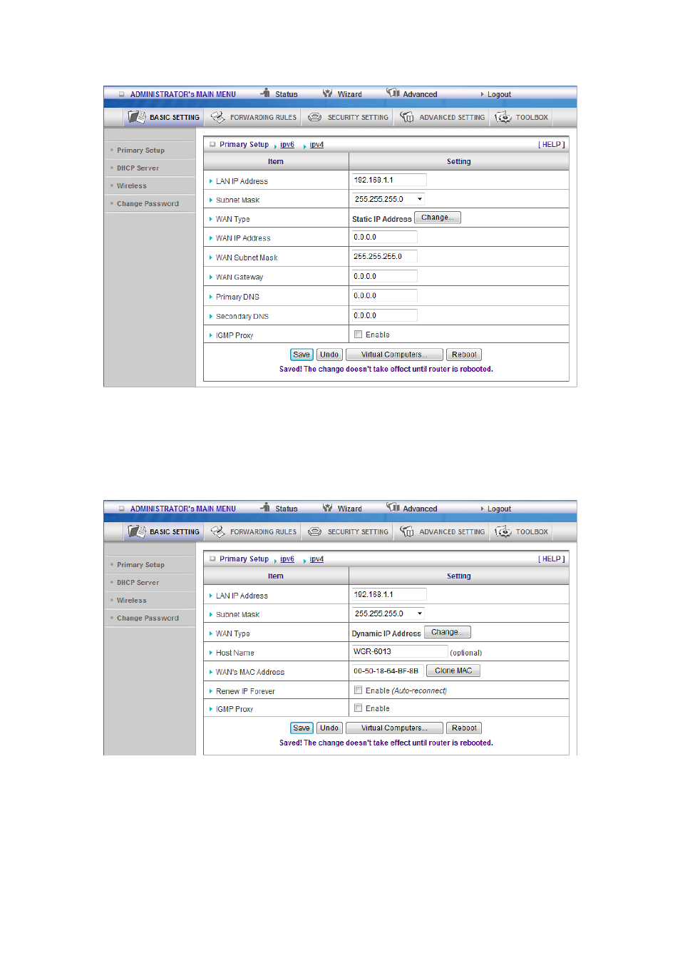 LevelOne WGR-6013 User Manual | Page 27 / 93