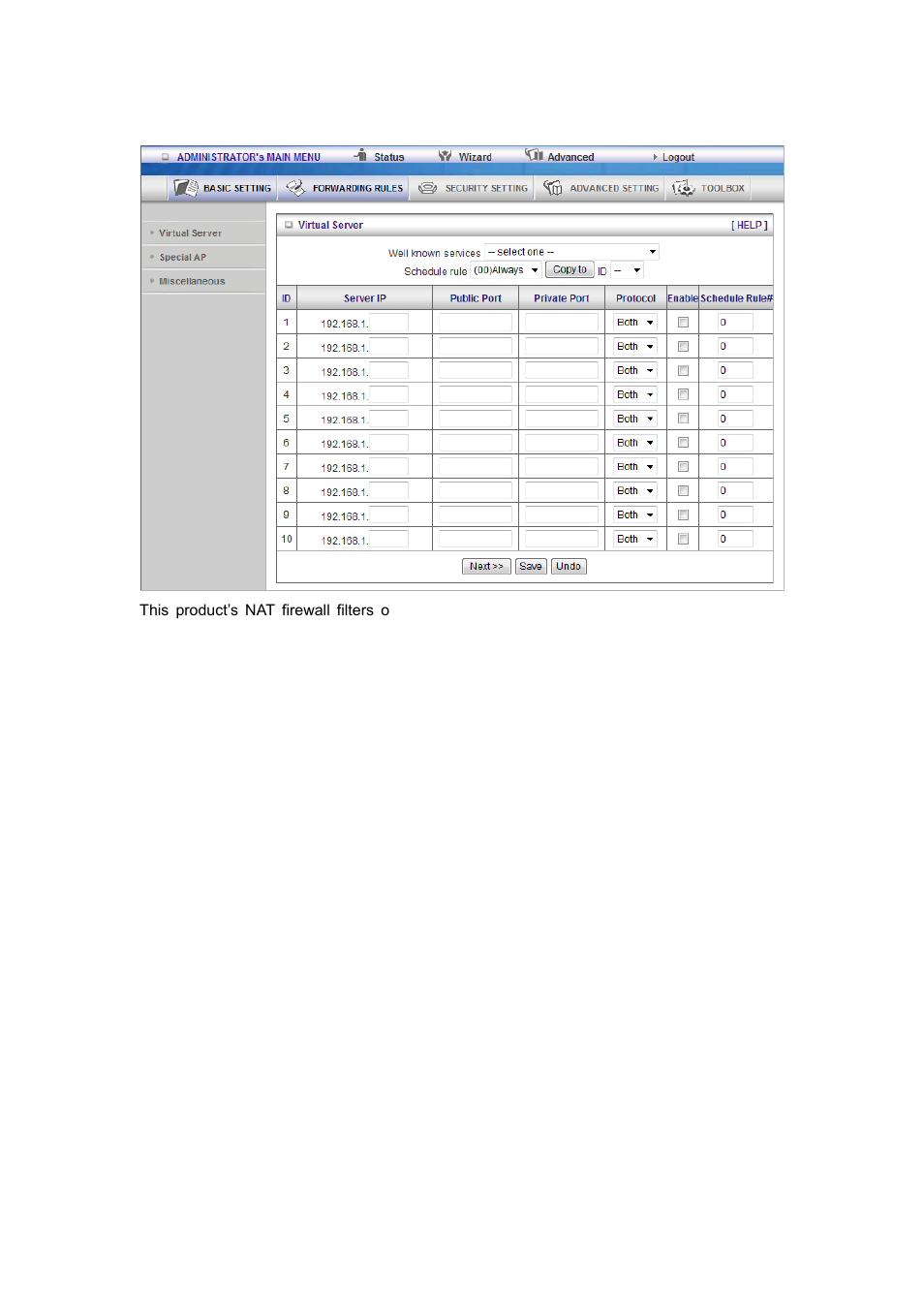 LevelOne WGR-6013 User Manual | Page 53 / 93