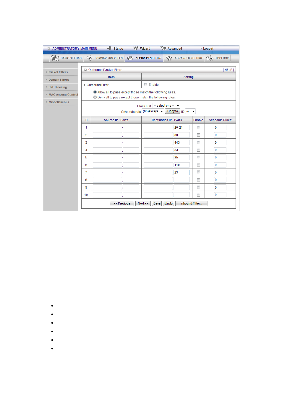 LevelOne WGR-6013 User Manual | Page 58 / 93