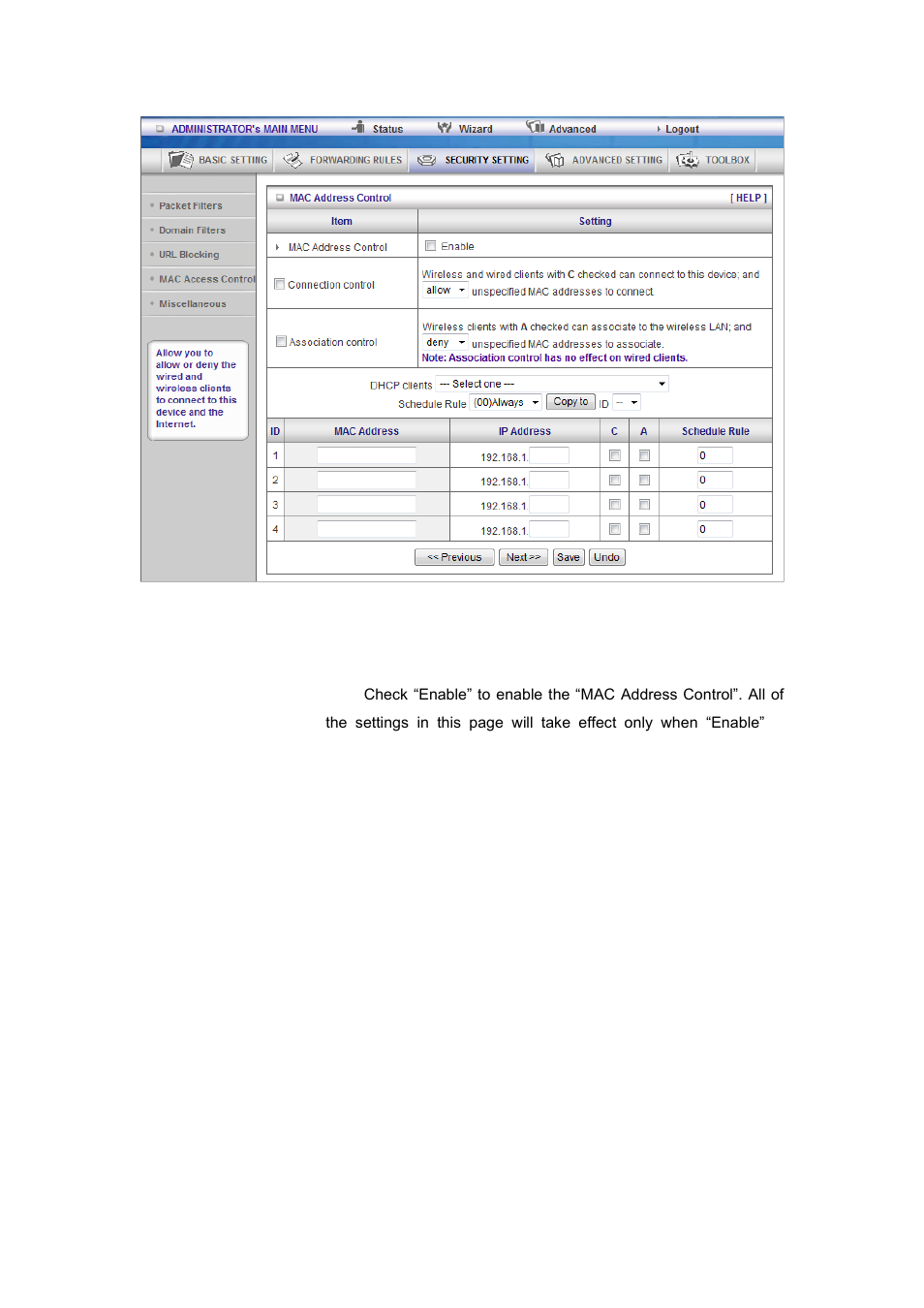 LevelOne WGR-6013 User Manual | Page 68 / 93