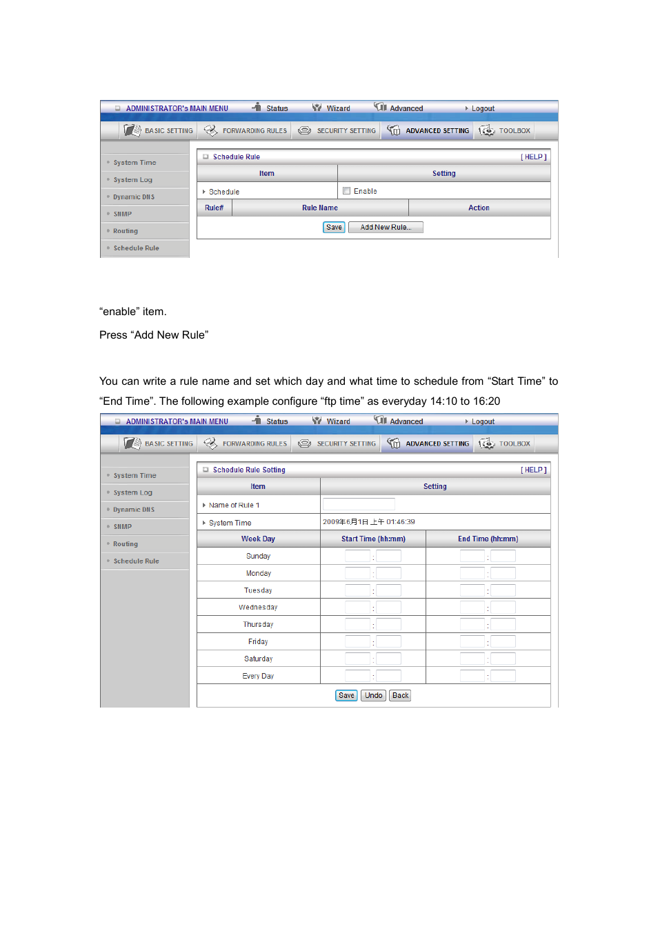 LevelOne WGR-6013 User Manual | Page 82 / 93