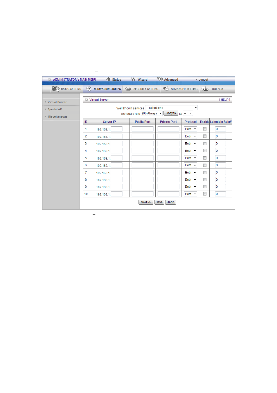 LevelOne WGR-6013 User Manual | Page 83 / 93
