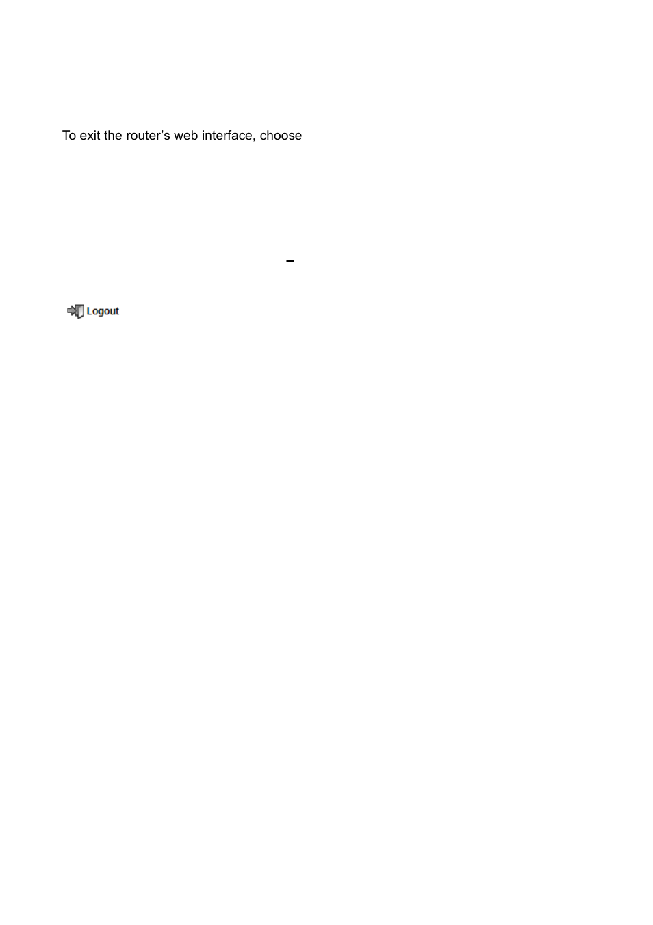Logout | LevelOne FBR-1461 User Manual | Page 102 / 106