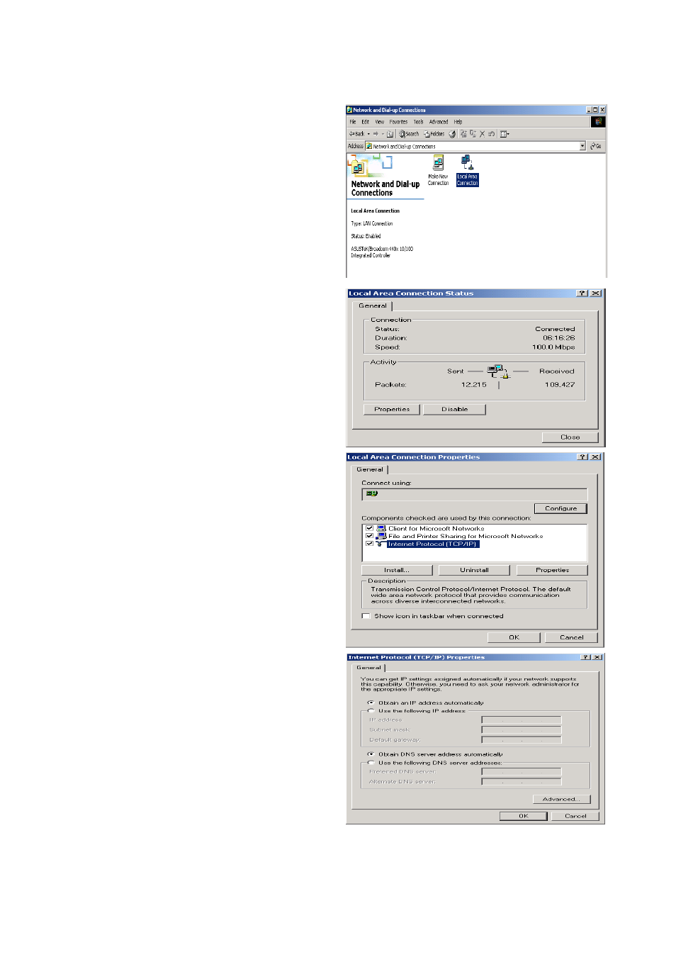 Configuring a pc in windows 2000 | LevelOne FBR-1461 User Manual | Page 18 / 106