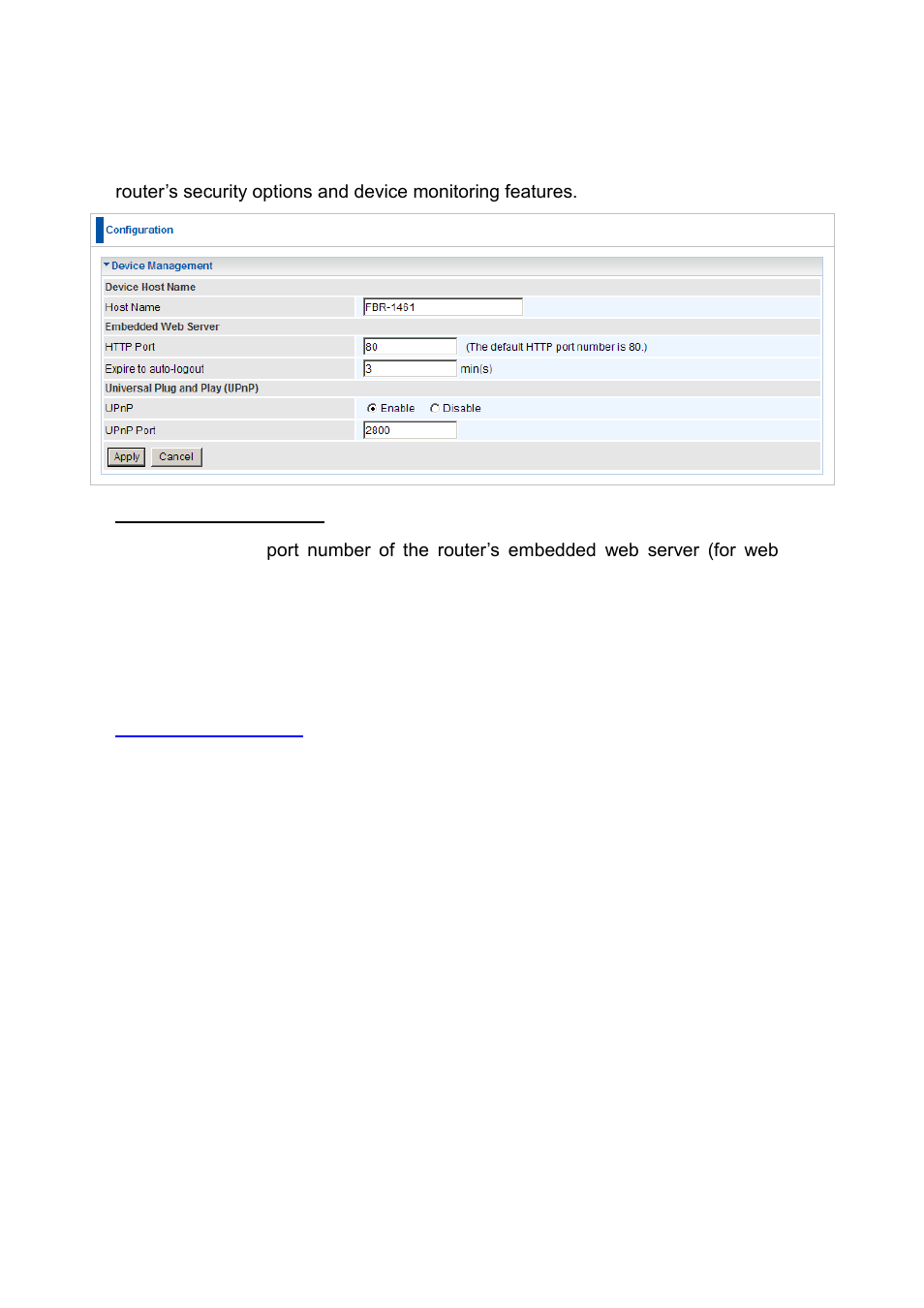 Device management | LevelOne FBR-1461 User Manual | Page 89 / 106