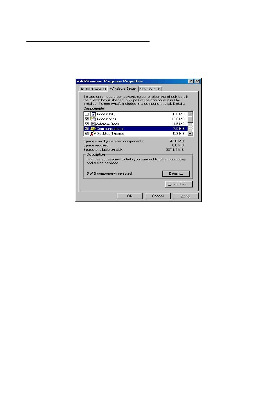 Installing upnp in windows 98 example | LevelOne FBR-1461 User Manual | Page 91 / 106
