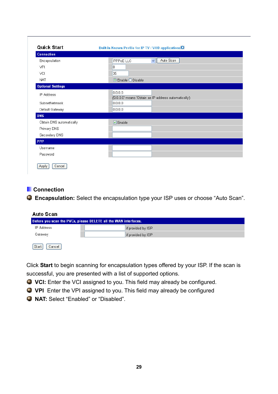 LevelOne WBR-3470 User Manual | Page 31 / 114