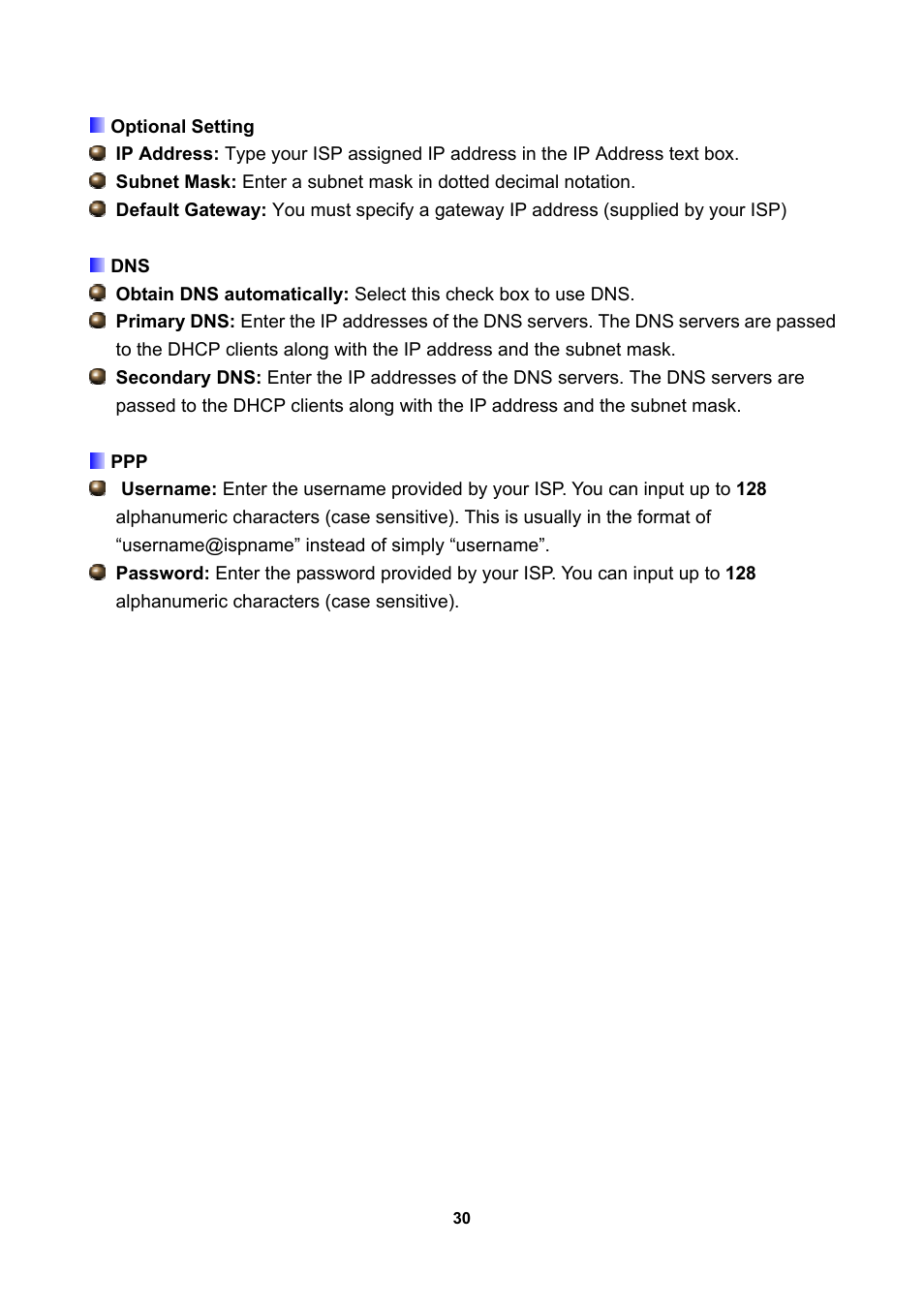 LevelOne WBR-3470 User Manual | Page 32 / 114