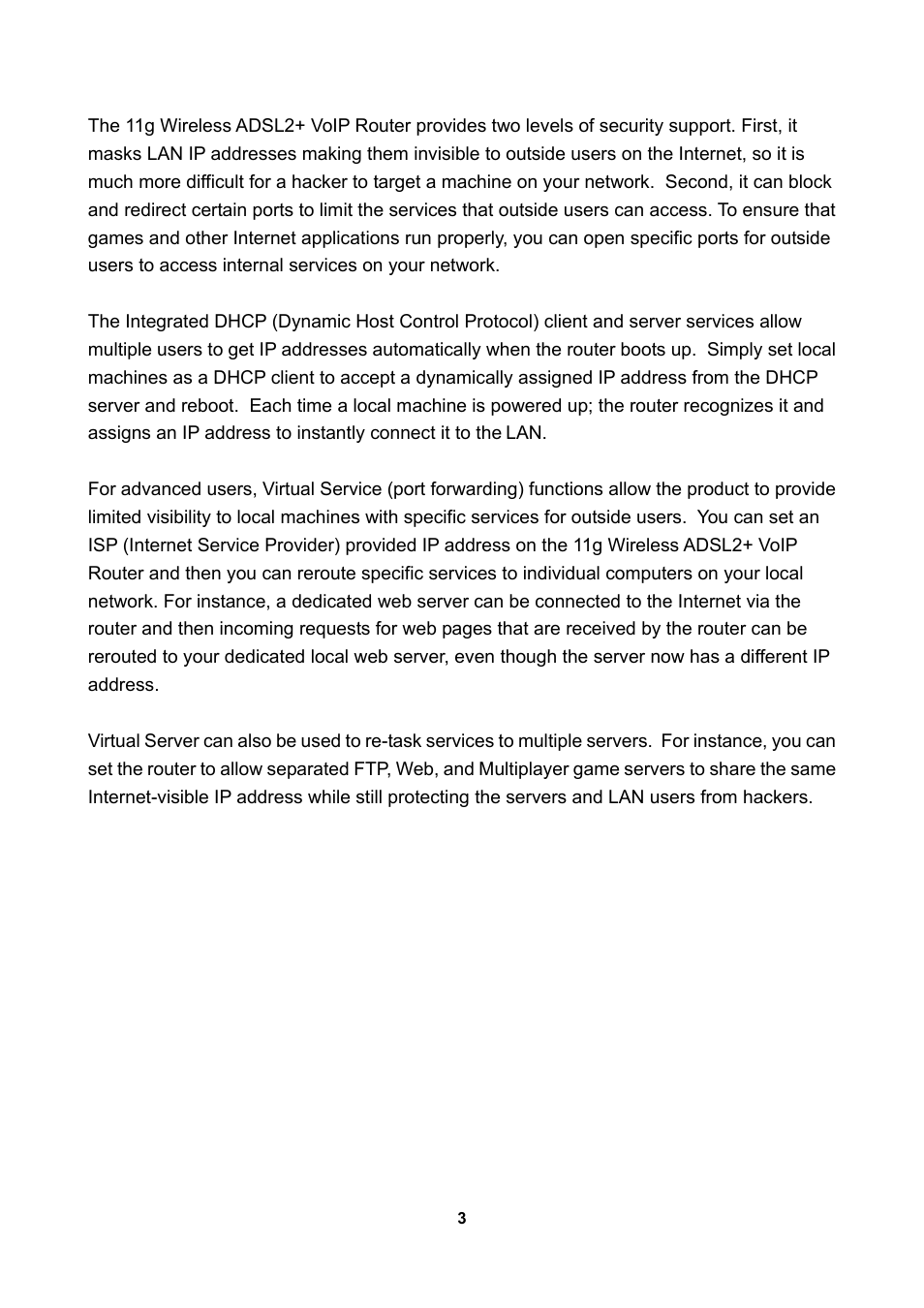 LevelOne WBR-3470 User Manual | Page 5 / 114