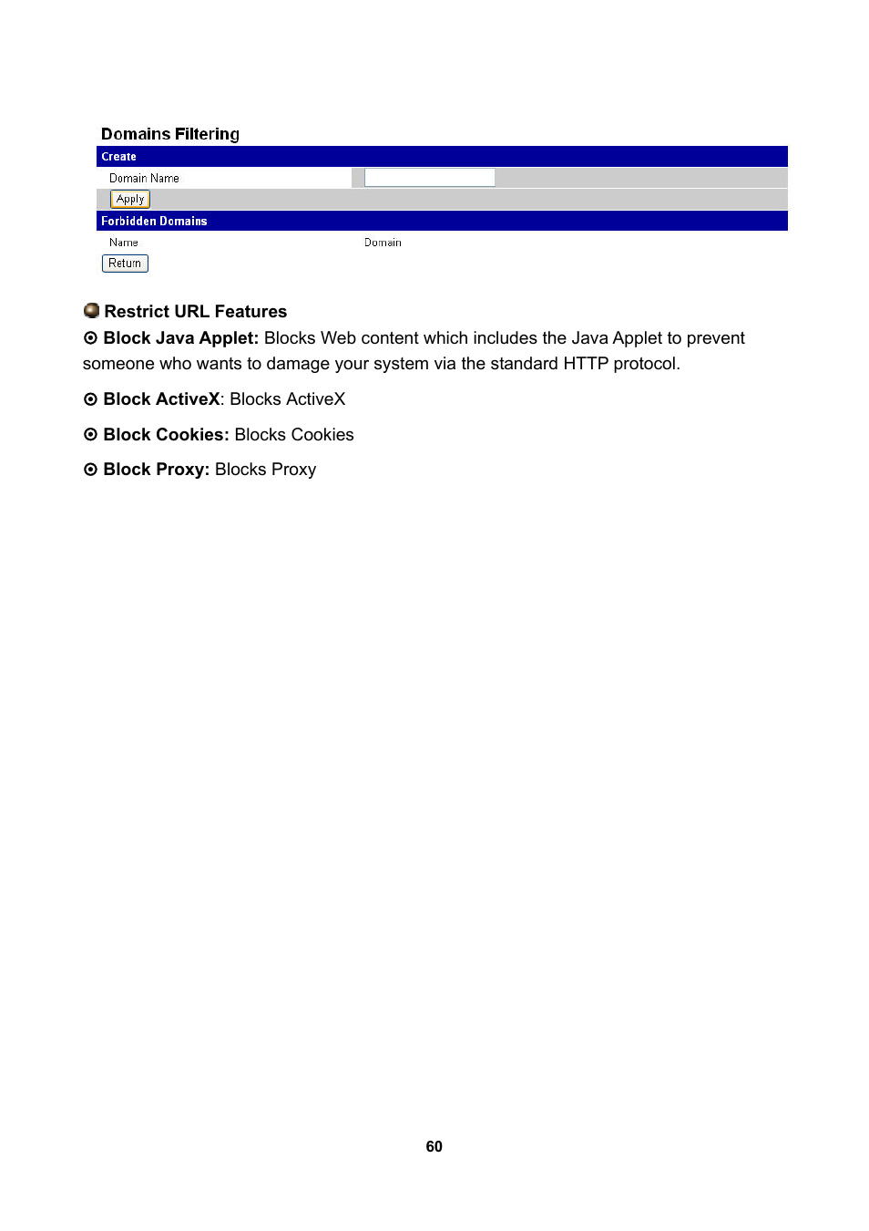 LevelOne WBR-3470 User Manual | Page 62 / 114