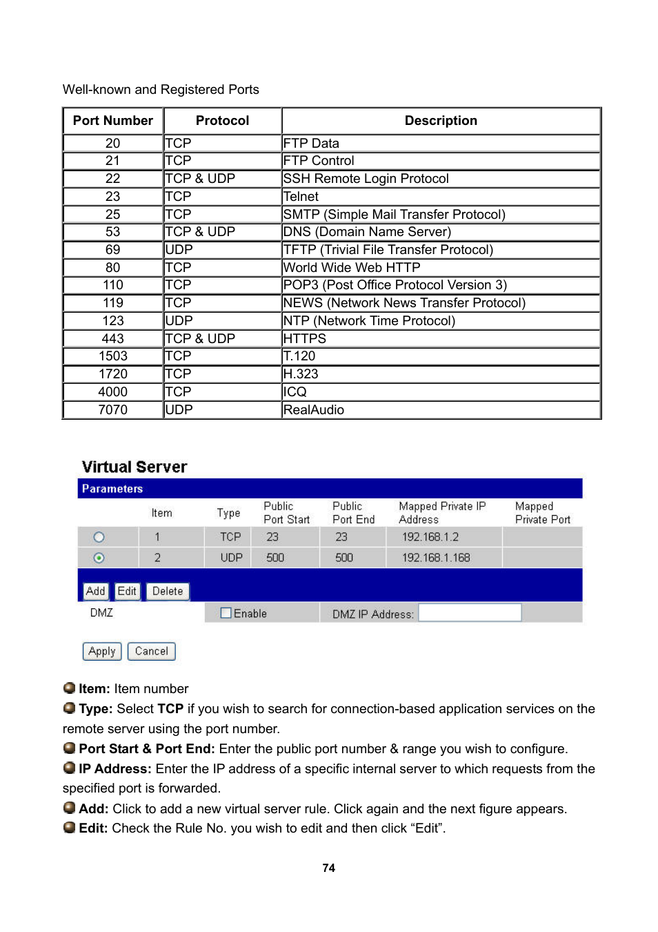 LevelOne WBR-3470 User Manual | Page 76 / 114