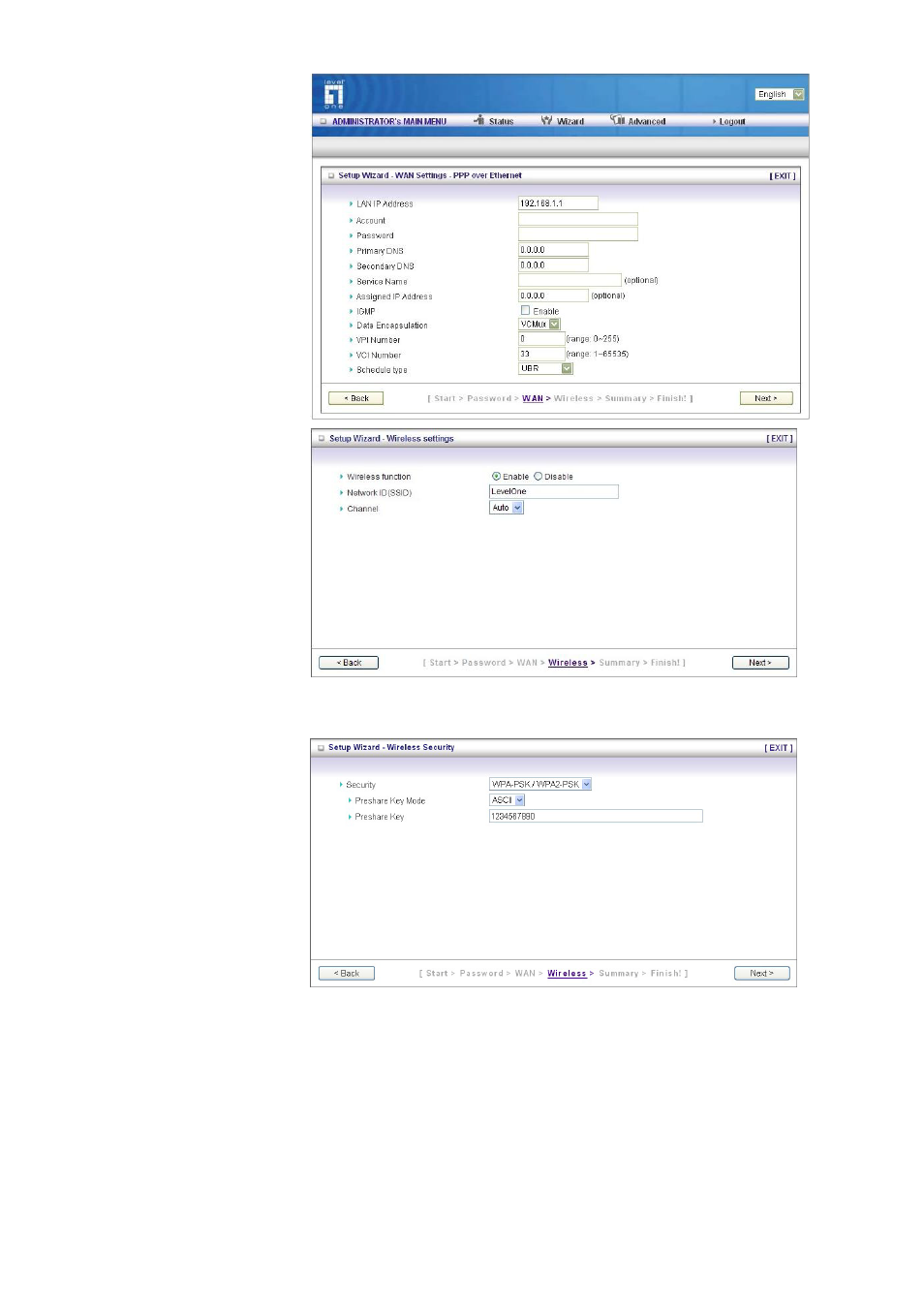 LevelOne WBR-6603 User Manual | Page 14 / 76